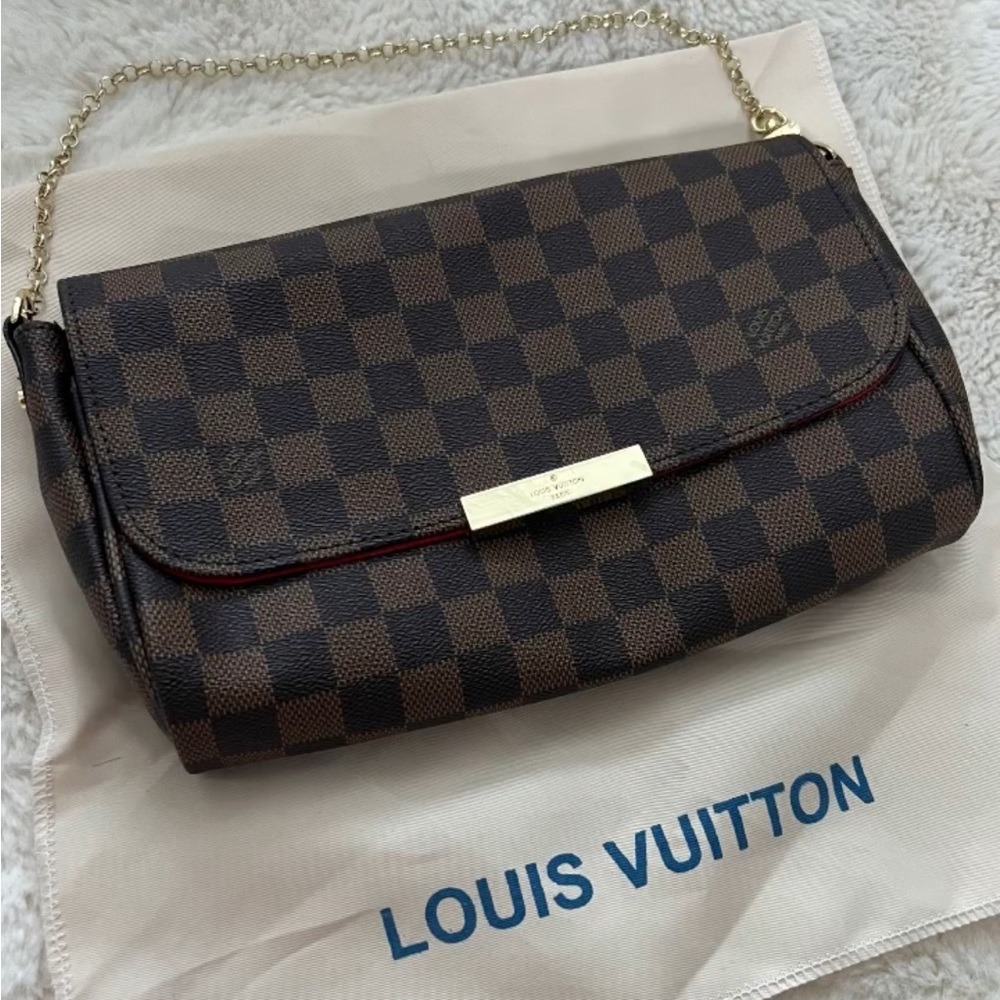 Brown LV bag